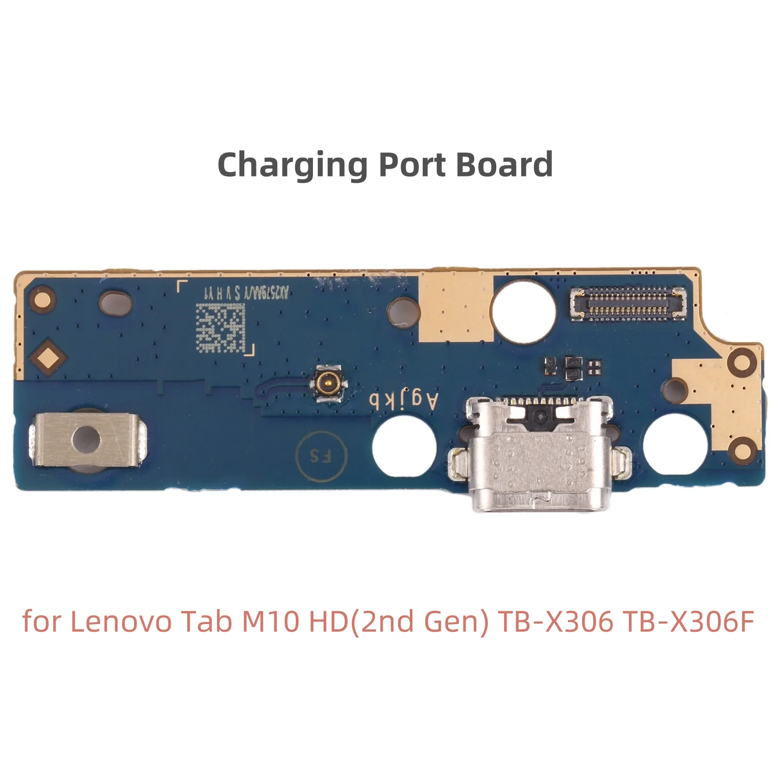 Charging Port Board for Lenovo Tab M10 HD(2nd Gen) TB-X306 TB-X306F Flex Cable Board Repair Replacement Part