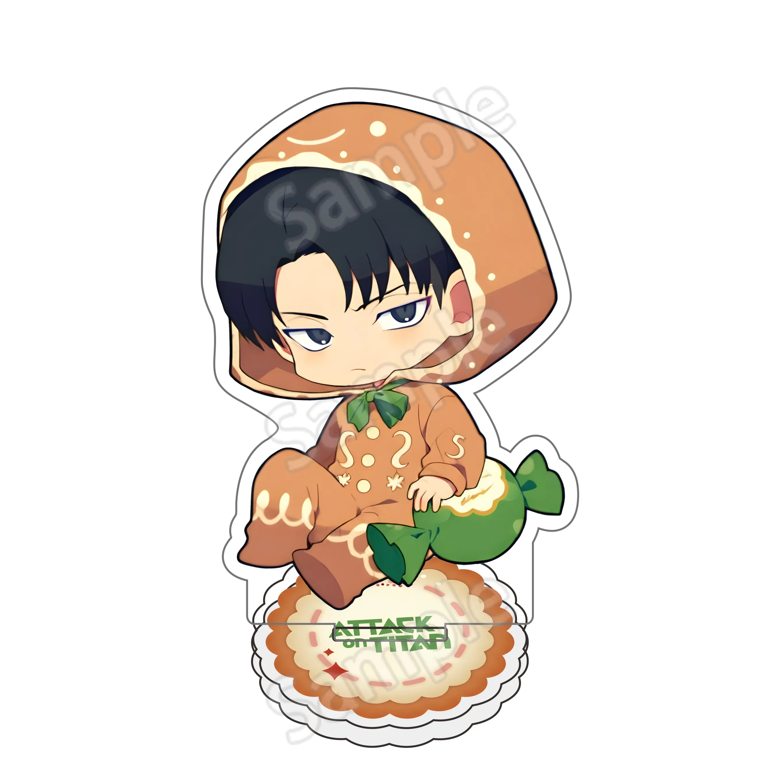 Anime Peripherals Attack On Titan Final Chapter Chibi 10cm Characters Series Acrylic Standing Sign Fans Favorite Gift Ornaments