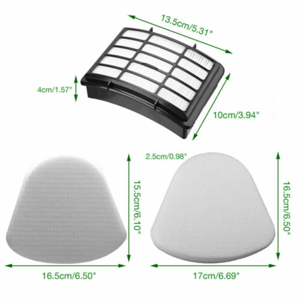 Effective Dust and Allergic Particle for capture Foam Filter for Shark for navigator for Lift Away Vacuum Professional NV350 351