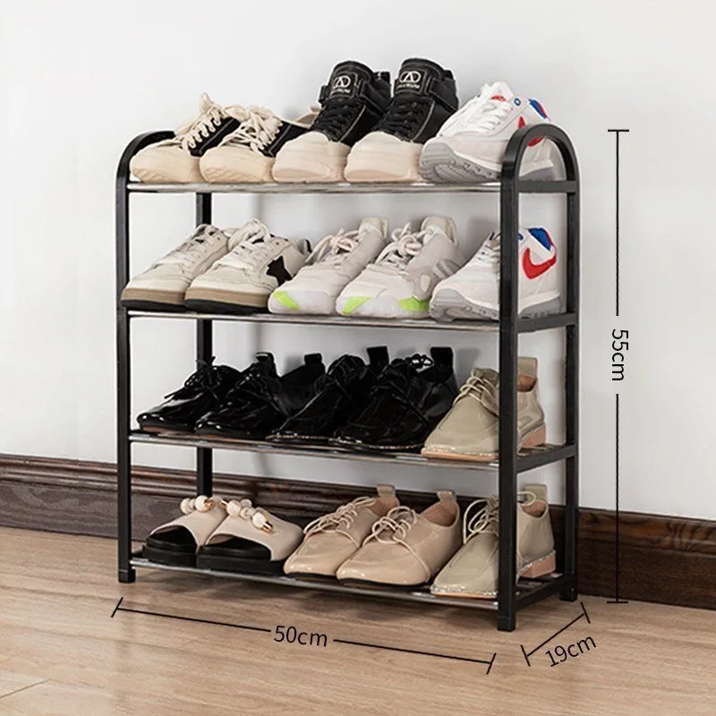 Household Simple Small Shoe Rack, Multifunctional Dust-proof Storage And Assembly Shelf