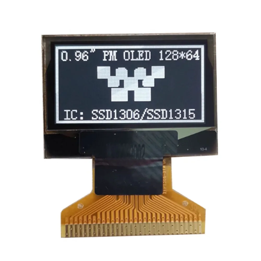 0.96 Inch 128X64 Blue/White/ Double Color OLED Display 128*64 LCD Screen Board 30pin SSD1306 Driver Passive Matrix For DIY KIT