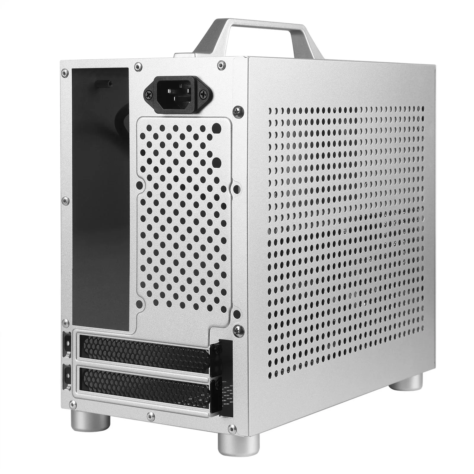 Casing Mini-ITX Baja SFF Small Form Factor untuk PC, Panjang GPU Dalam Batas 210mm, Casing Komputer dengan PSU SFX/L