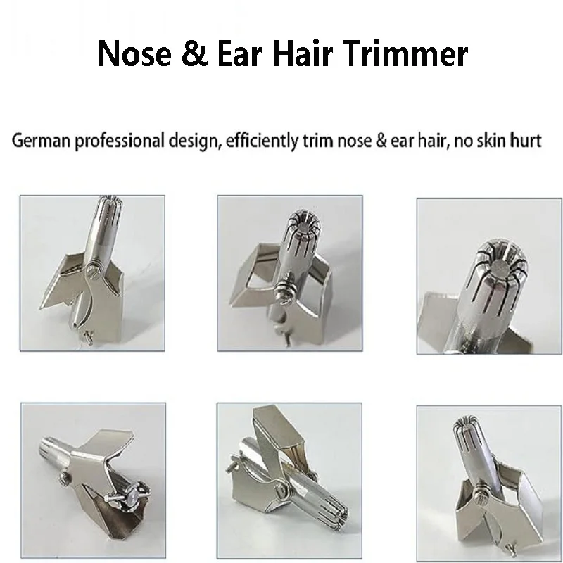 Nose Hair Trimmer For Men And Women With No Noise Washable Manual Nasal Hair Trimmer триммер для носа aparador de pêlos do nariz