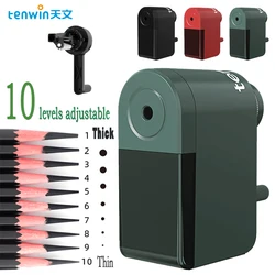 Tenwin Mechanical Pencils Sharpener Sketch Pen Sharpeners Student School Supplies Office Item