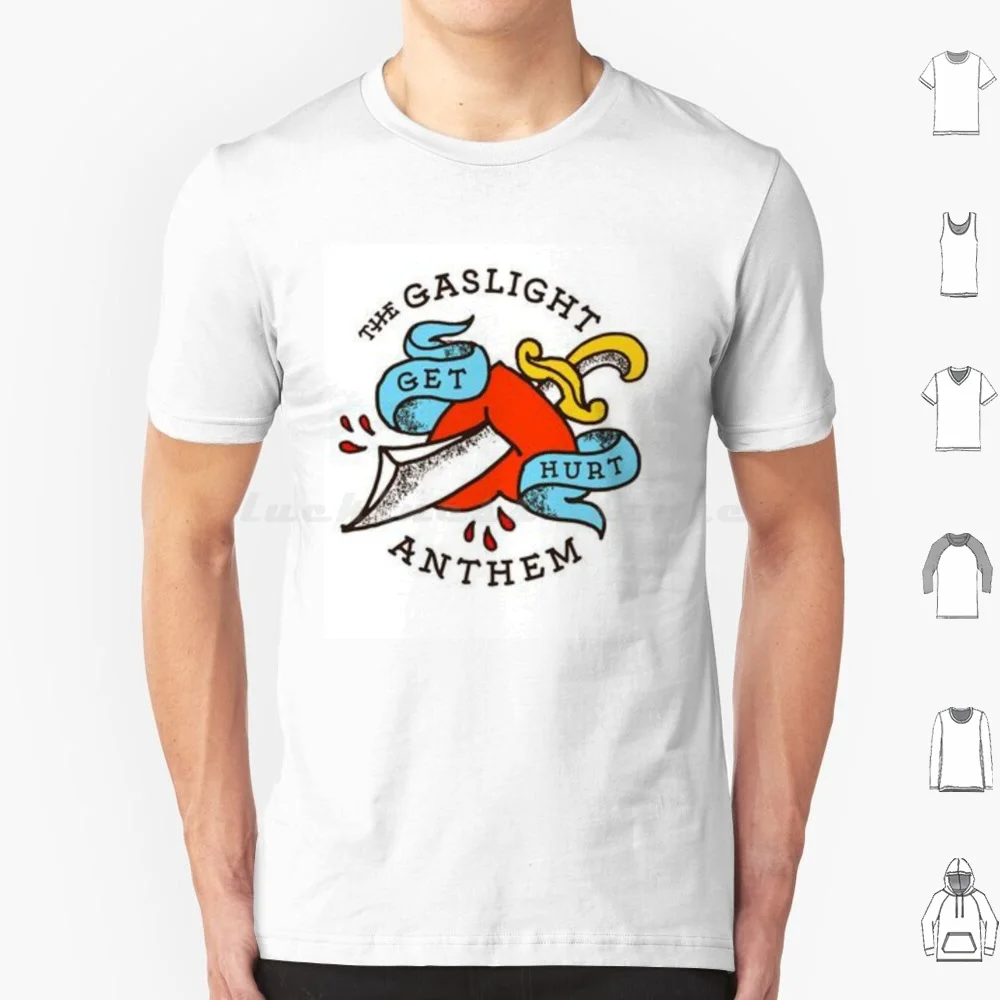 The Gaslight Anthem T Shirt Cotton Men Women DIY Print Gaslight Anthem The Gaslight Anthem Gaslight Anthem Handwritten Lagwagon