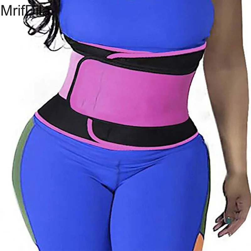 

Aiithuug Hot Sweating Neoprene Belt Waist Trainer Body Shaper Belt Slimming Corsets Waist Fat Burn Heat Trapping Waist Band