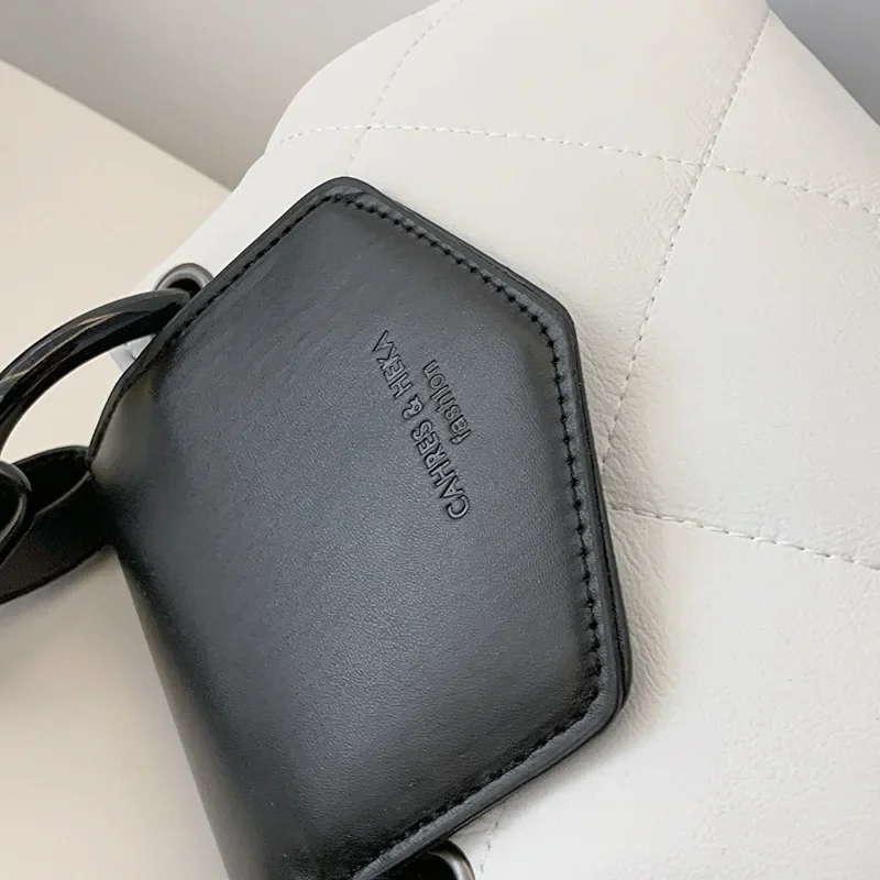 2025 новая модная и персонализированная повседневная сумка через плечо на одно плечо с ромбовидной клетчатой цепочкой