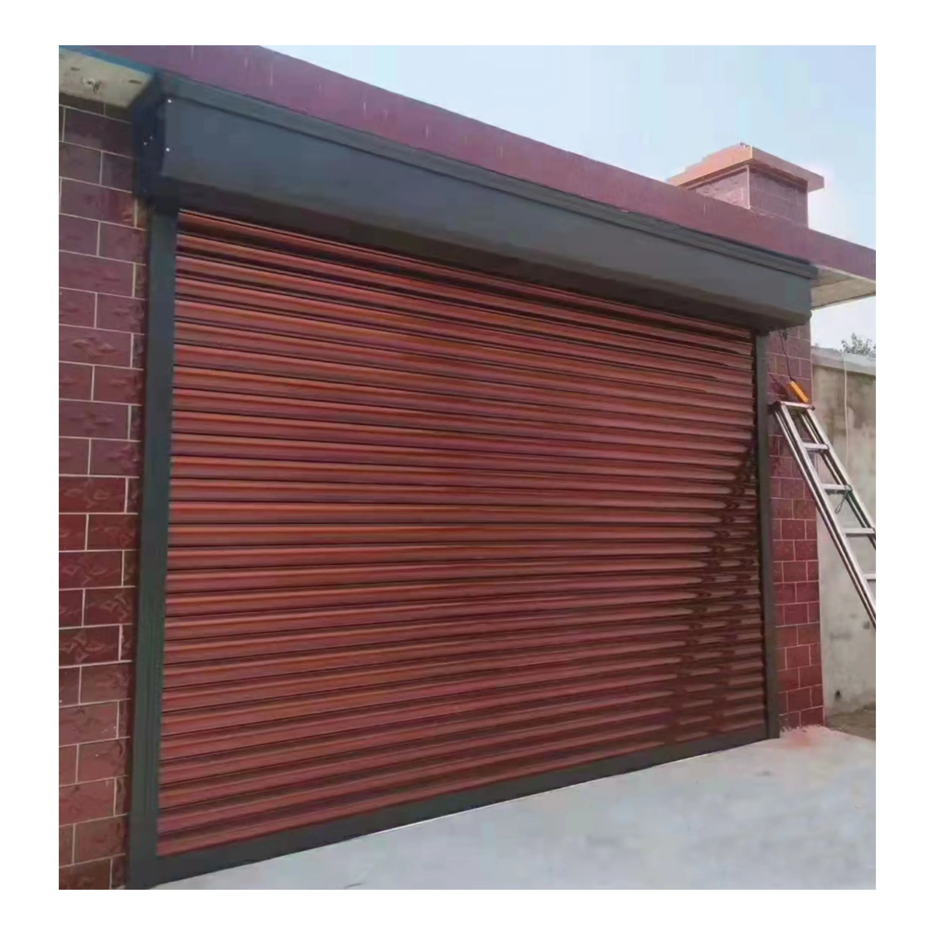 

Electric Remote Control Steel Aluminum Alloy Rolling Shutter Door