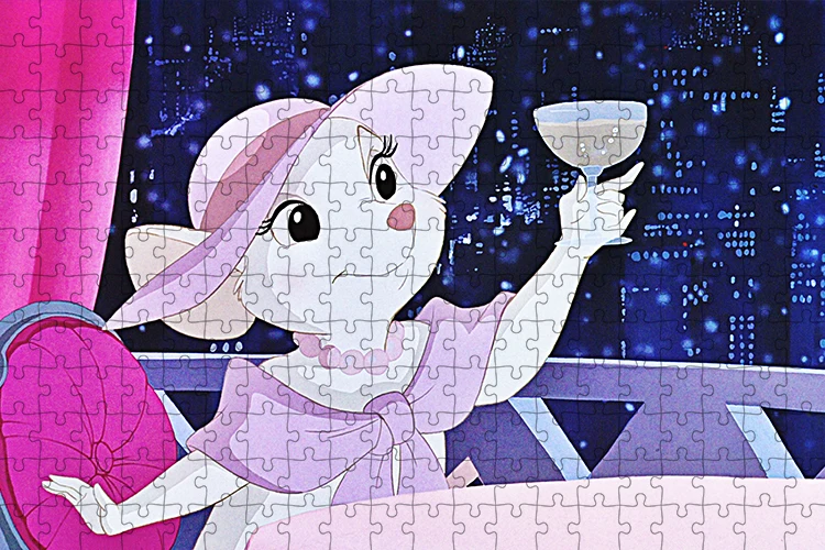 Cartoon Disney Movie The Rescuers Jigsaw Puzzles 300/500/1000 Piece Puzzles for Adult Kids Room Decoration Game Toys Gift