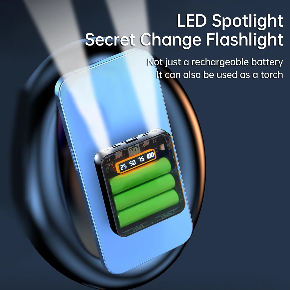 بنك الطاقة المحمول لتقوم بها بنفسك عدة 3 قطعة 18650 صندوق بطارية مع واجهات 4-سلك LED شاشة ديجيتال بطارية محمولة تهمة حقيبة للتخزين