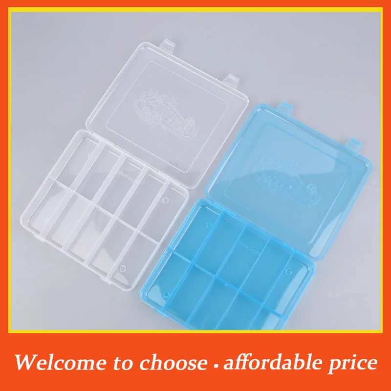 

TH Car Model Storage Box 10 Grids Boys Toy Dustproof Organizer Case For Diecast Vehicles And Models