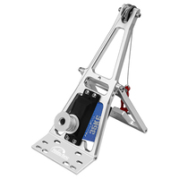 Aluminum Alloy Truck Tow Crane Arm Wrecker Kit RC Truck and Tow Build Kit Updates for 1/10 SCX10 TRX4 RC Crawler and Trailer
