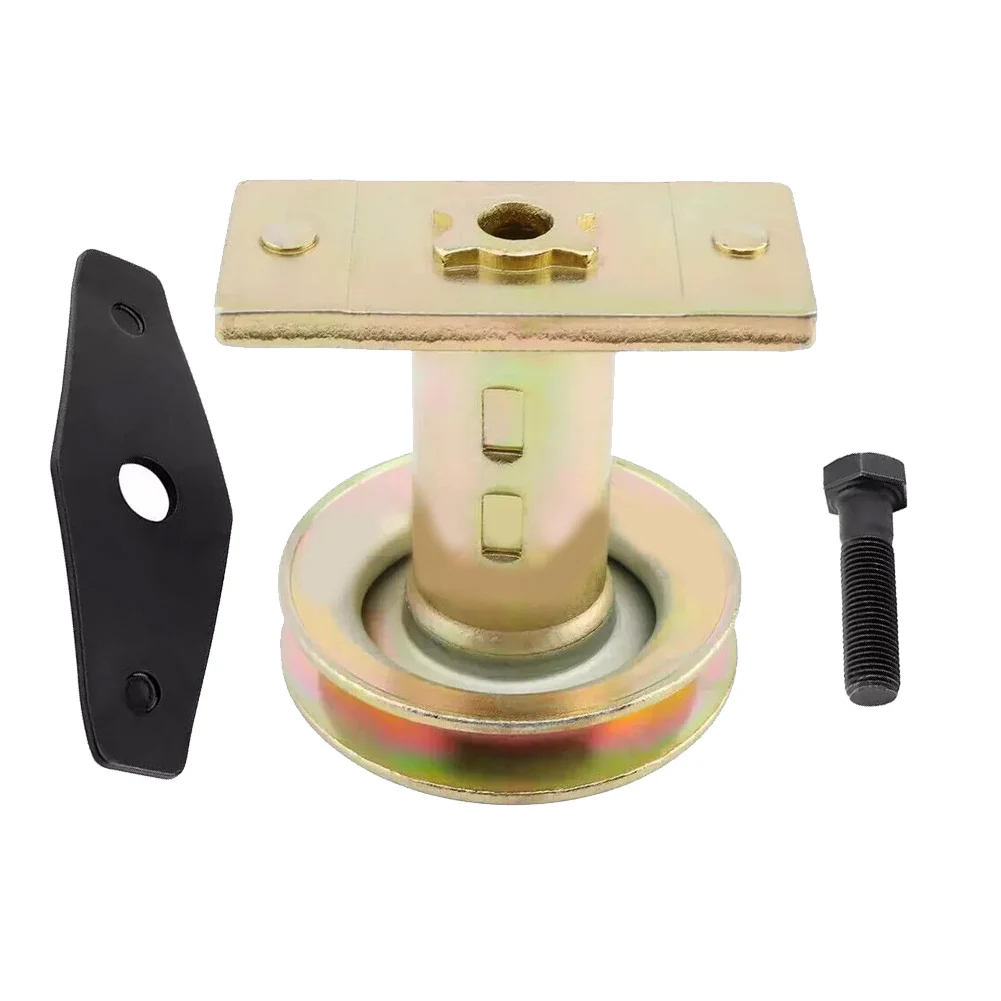/Golden /Metal /Adapter With Pulley For For Troy-Bilt TB230 TB240 TB260 TB280 Lawn Mower Part 687-02528 Replacement Kit