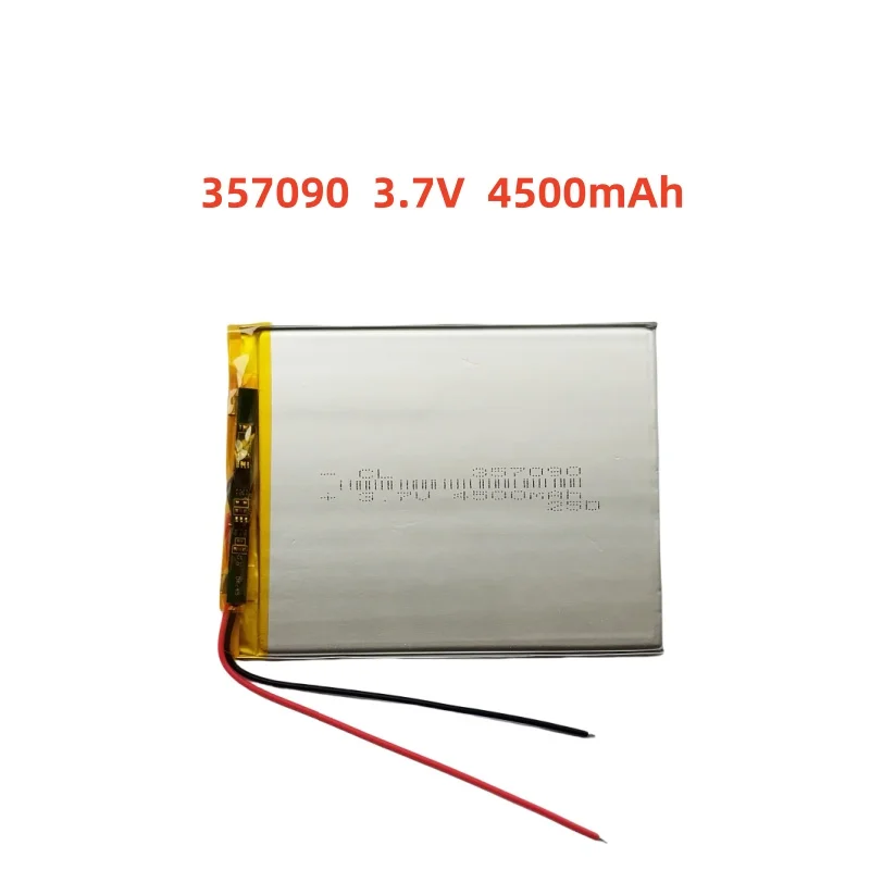 

3.7V 357090 4500mAh Lithium Polymer Lipo Rechargeable Battery Cells For E-books Power Bank 7" Tablet PC Laptop Bluetooth
