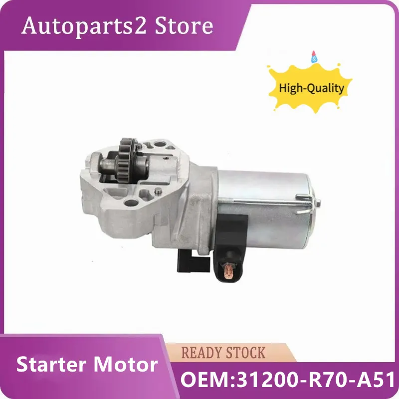 

High Quality Car parts Starter Motor for Honda Accord 2008-2012 V6 3.5L J35Z2 31200-R70-A51 31200R70A51