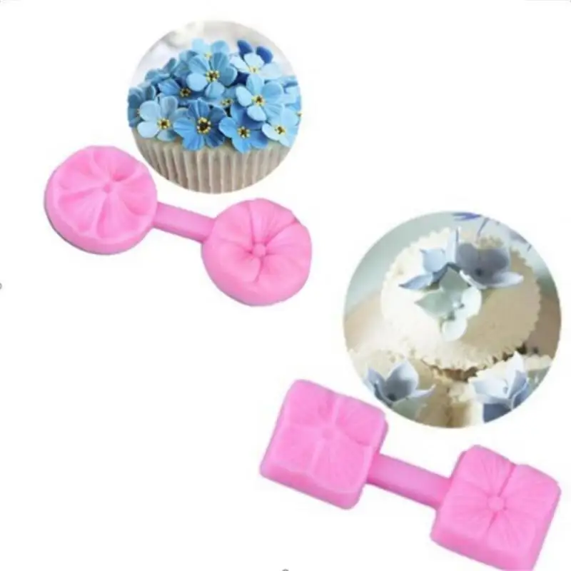 Flower Butterfly Sugarcraft Embossed Fondant Cake Decorating Tools  Clay Candy Jelly Chocolate Gumpaste Silicone Molds