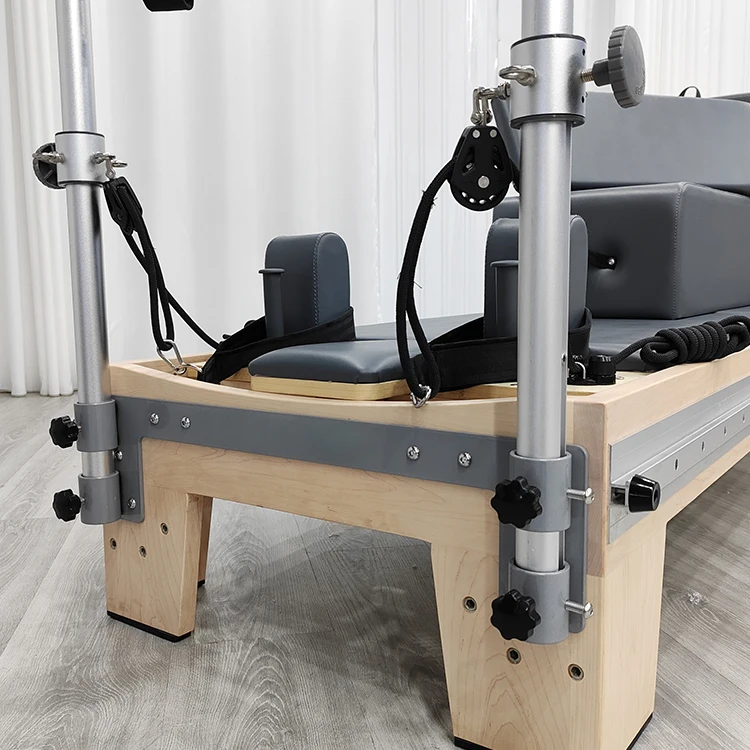 High Quality Maple Reformer Pilates Machine Aluminum Rails Best Price