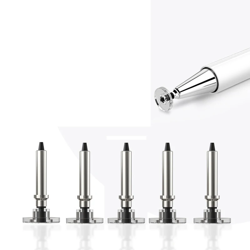 5Pcs Universal Stylus Pen Replacement Tip Transparent Disc Capacitive Screen Touch Pen  Compatible with Capacitive Touch Screen