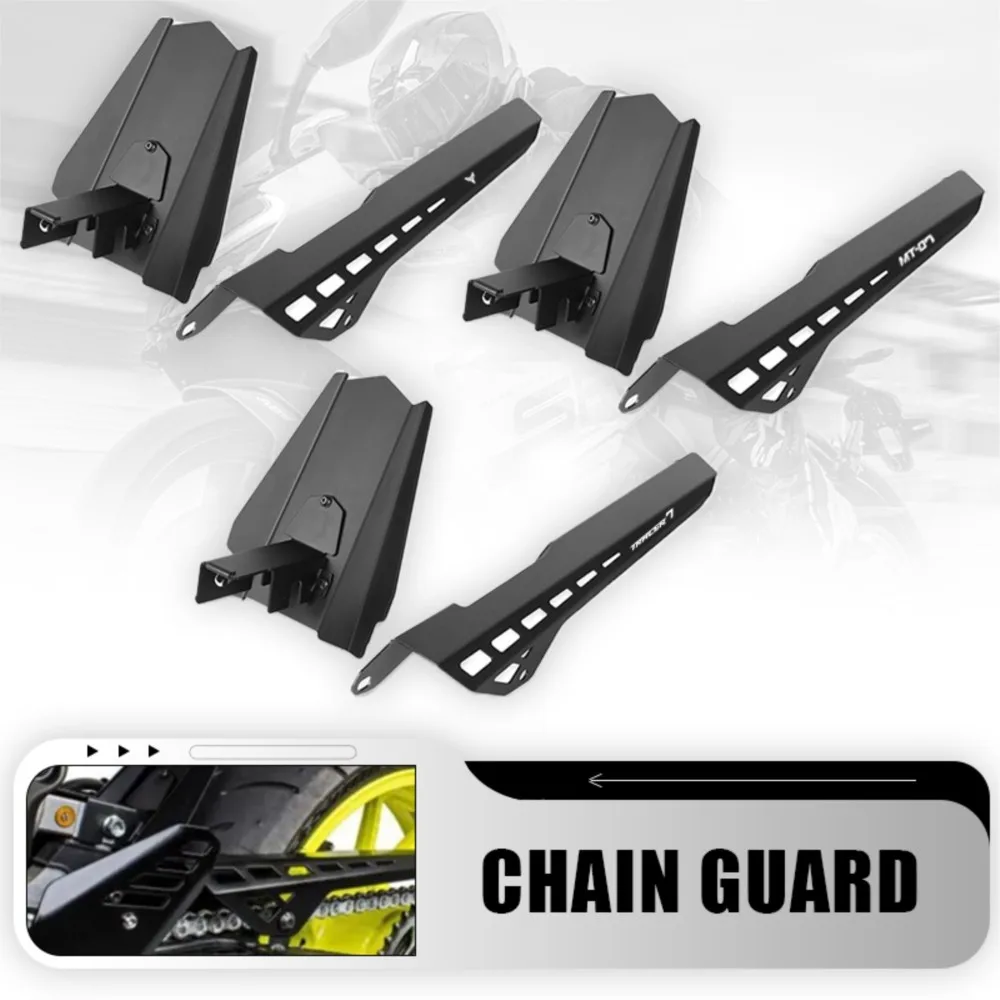For YAMAHA MT-07 MT07 TRACER 700 7 GT 700 XTribute YZF R7 XSR700 Chain Guard Cover Rear Fender Tire Hugger Mudguard FZ-07 XSR