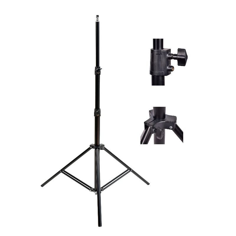 Caja suave de luz de hierro con cabeza de tornillo, soporte para cámara, vídeo, fotografía, estudio, Flash, Chat en vivo