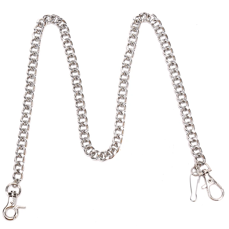 60cm Long Keyring Keychain Chain For Hipster Pant Jean Key, Wallet Belt Ring Clip For Men And Women, Fashion Accessory For Keys