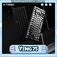 WLMouse Ying75 Magnetic Switch Keyboard 8000Hz Wired Mechanical Keyboard RT0.005mm Low Delay Gaming Keyboard FPS Gamer Gifts