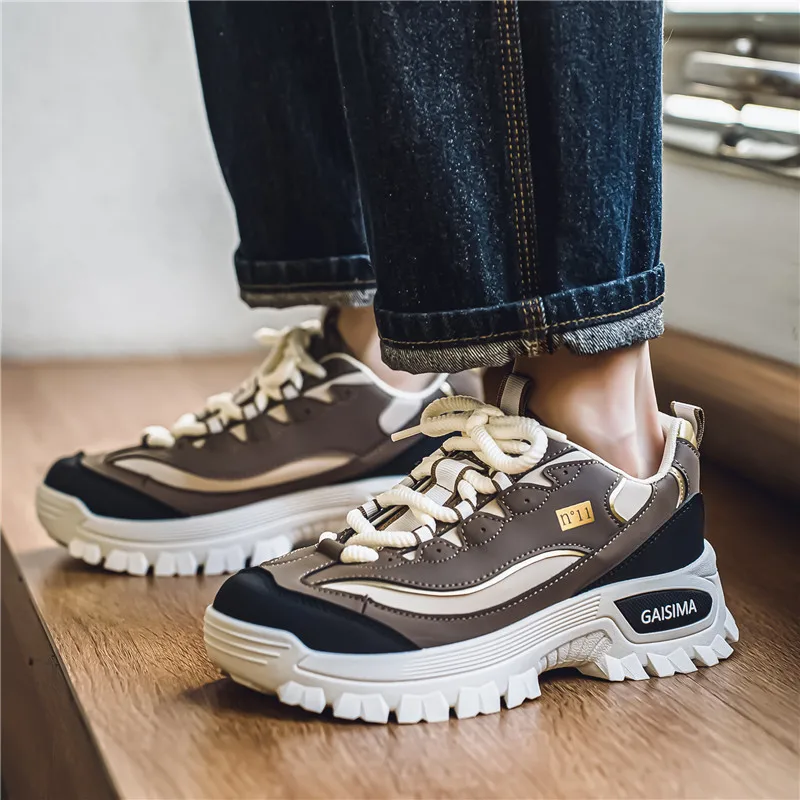 Stijlvolle rode sneakers heren streetwear hiphop modieuze sneakers heren designer casual schoenen originele vrijetijdsloopschoenen voor heren