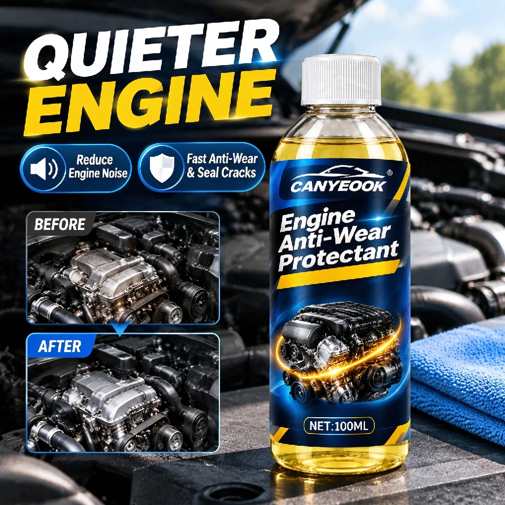 CANYEOOK Auto Engine Anti Friction Protective Agent Lower Motor Noise Seal Cracks Without Special Tools For Car Engine