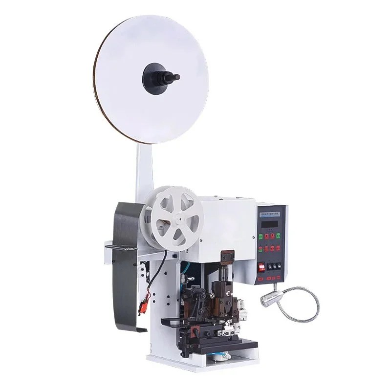 Pneumatic Stripping terminal crimping Machine, Suitable For DC/AC/single Grain/joint Terminals For Wires Crimper 750W