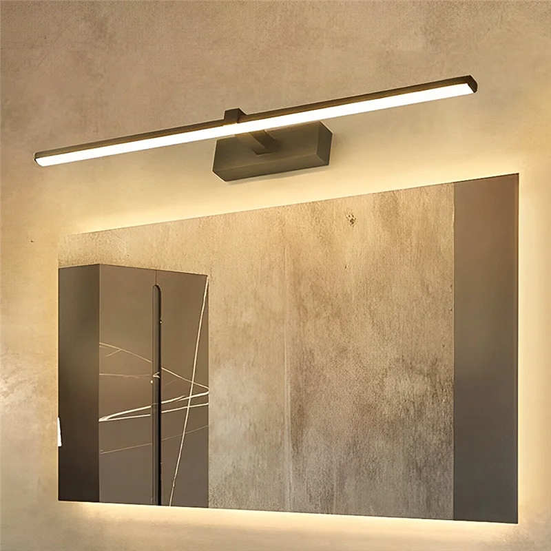 ABRS-Make Up Light LED Wall Light Bathroom Hardwares Aluminum Led Bath Mirror Line Lamp Modern Wall Lamp Lights
