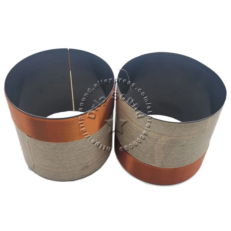 26mm-75.5mm 7-8Ohm BASV 4-warstwowy okrągły przewód miedziany głośnik basowy cewka drgająca głośnik głośnik głośnik głośnik części do naprawy