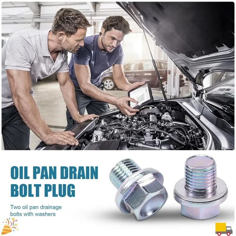 2 قطعة النفط عموم استنزاف الترباس التوصيل مع غسالة ل أكورا هوندا أكورد سيفيك 90009-R70-A00