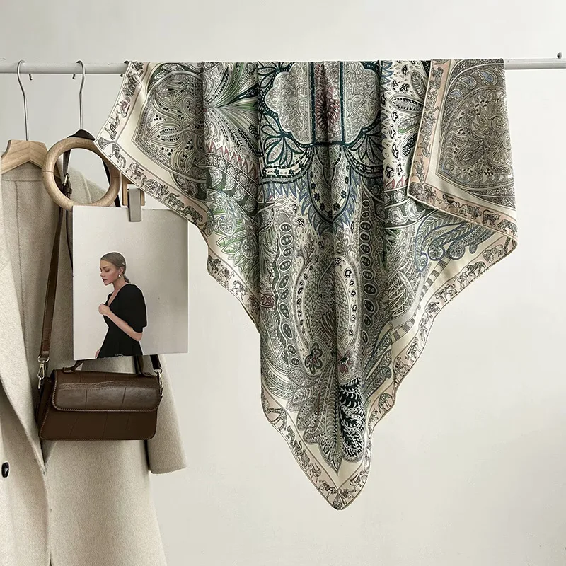 

Зимний шерстяной двусторонний шарф-платок с узором «елочка» разных цветов для женщин, большой размер