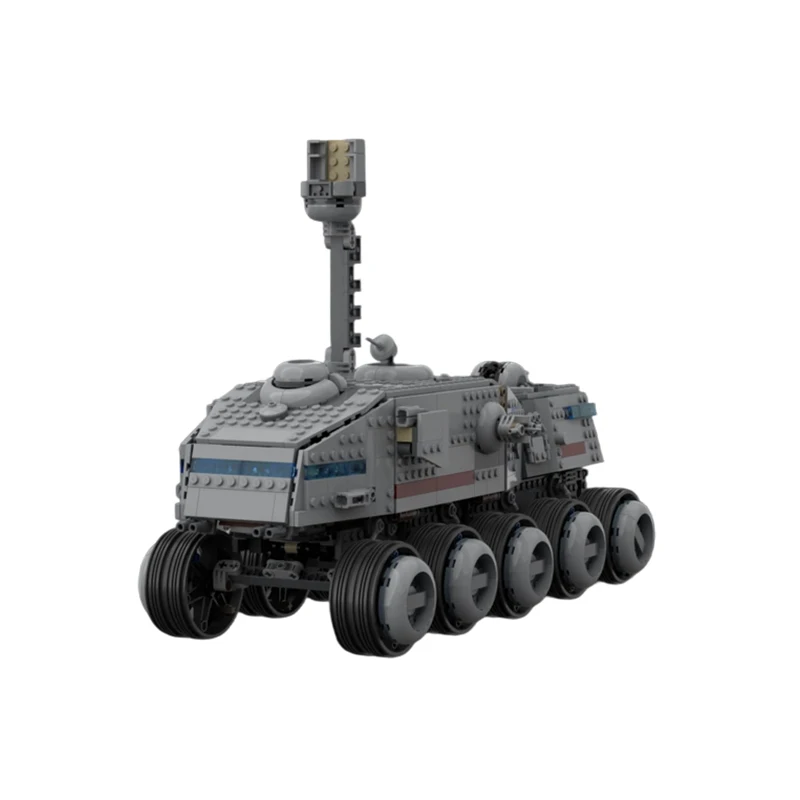 1156PCS MOC-238805 Juggernaut Turbo Tank Space War Battle Movie Model Building Blocks Bricks DIY Creative Assembly Toy Xmas Gift