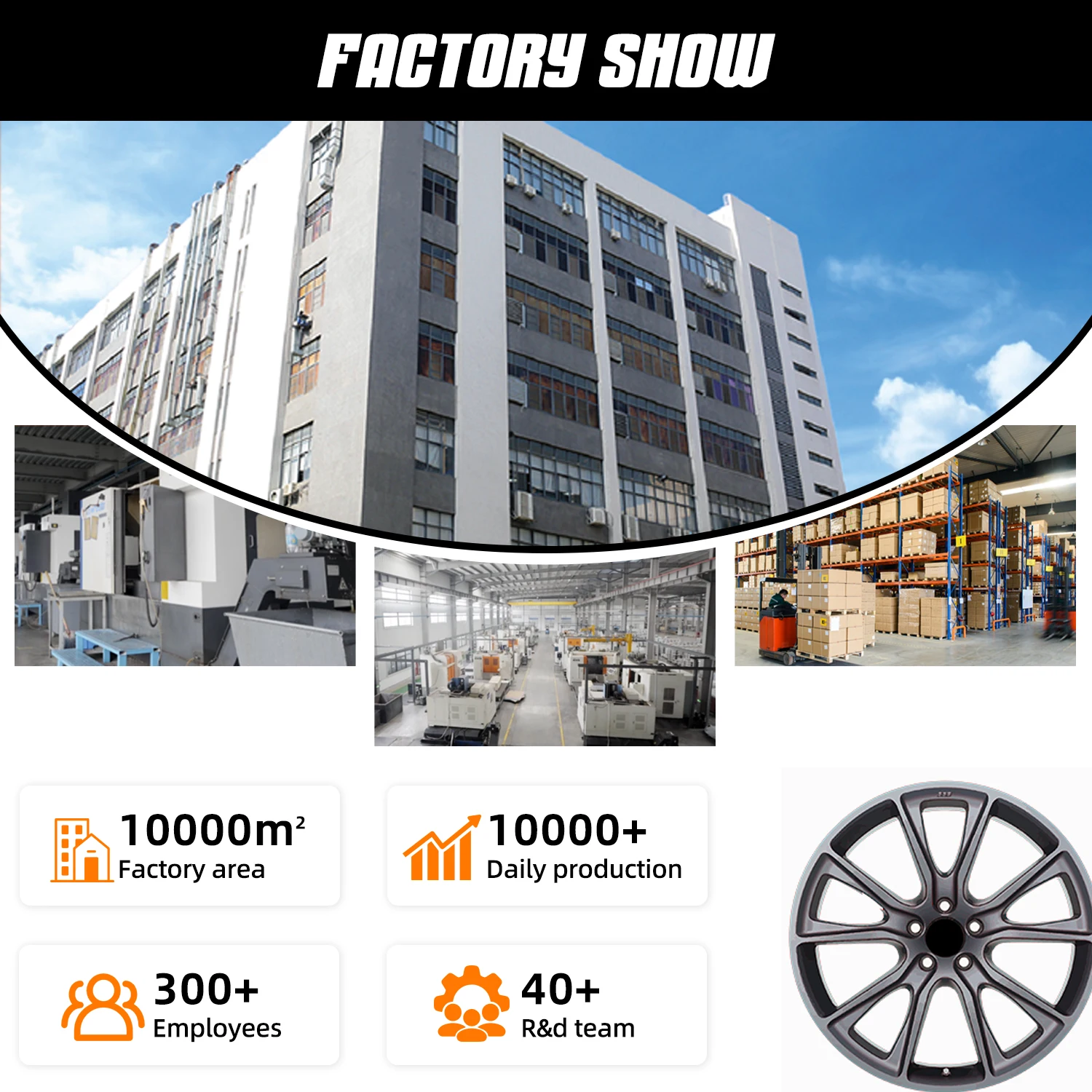 Star Pulse Design Bright Finish Forged Aluminum Alloy Wheels For Off Road Vehicles
