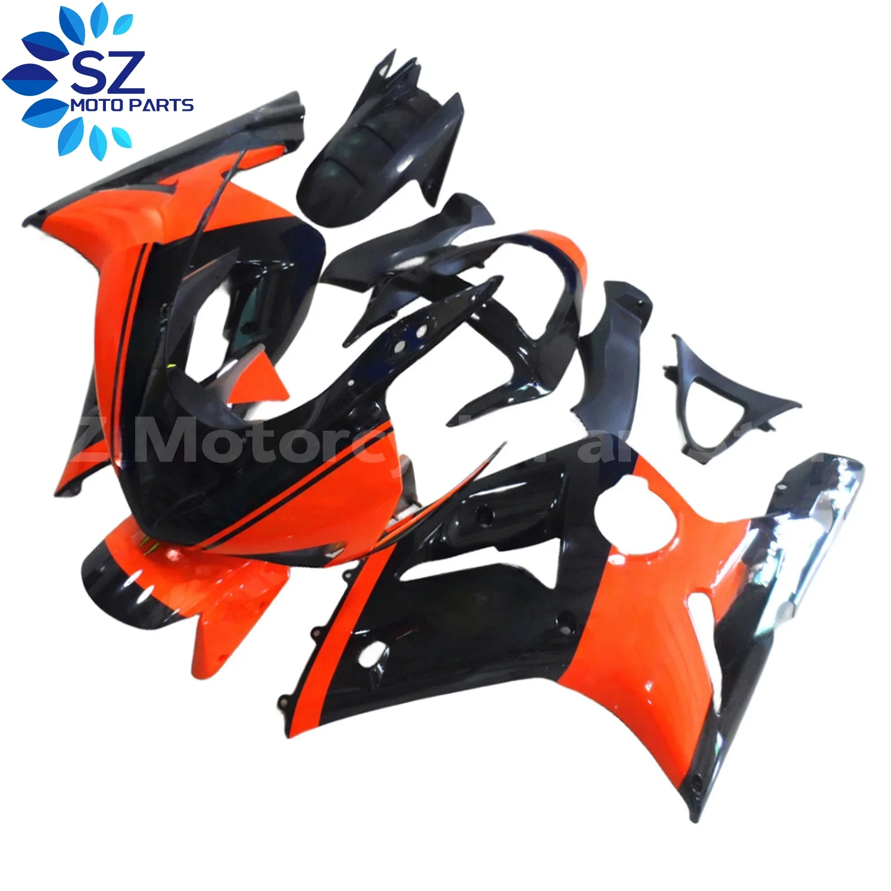 

New ABS Plastic Shell Motorcycle Fairing kit Fit For Ninja ZX6R 636 ZX-6R 2003 2004 03 04 Custom full fairings bodywork