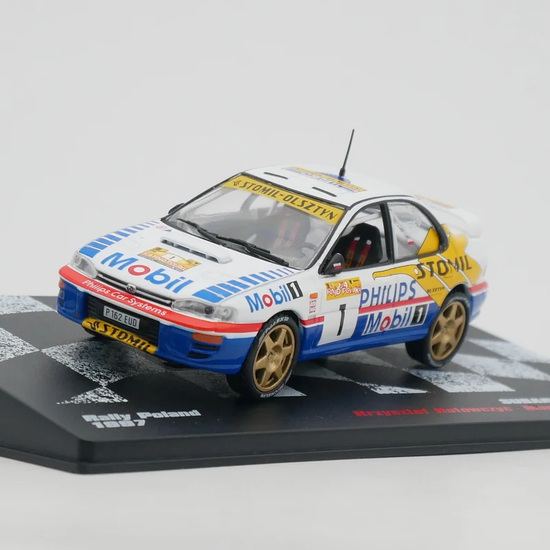 

Ixo 1:43 масштаб литой под давлением сплав Subaru Impreza WRC 1997 игрушки модели автомобилей классика подарки для взрослых коллекция сувенирный статический дисплей