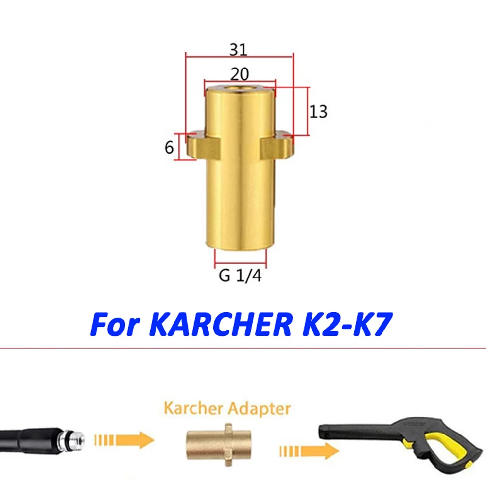 ROUE Sewer Cleaner Sewage Pipe Cleaning Nozzle High Pressure Washer Hose  for Karcher Water Gun Nozzles Jet Washer for Karcher K