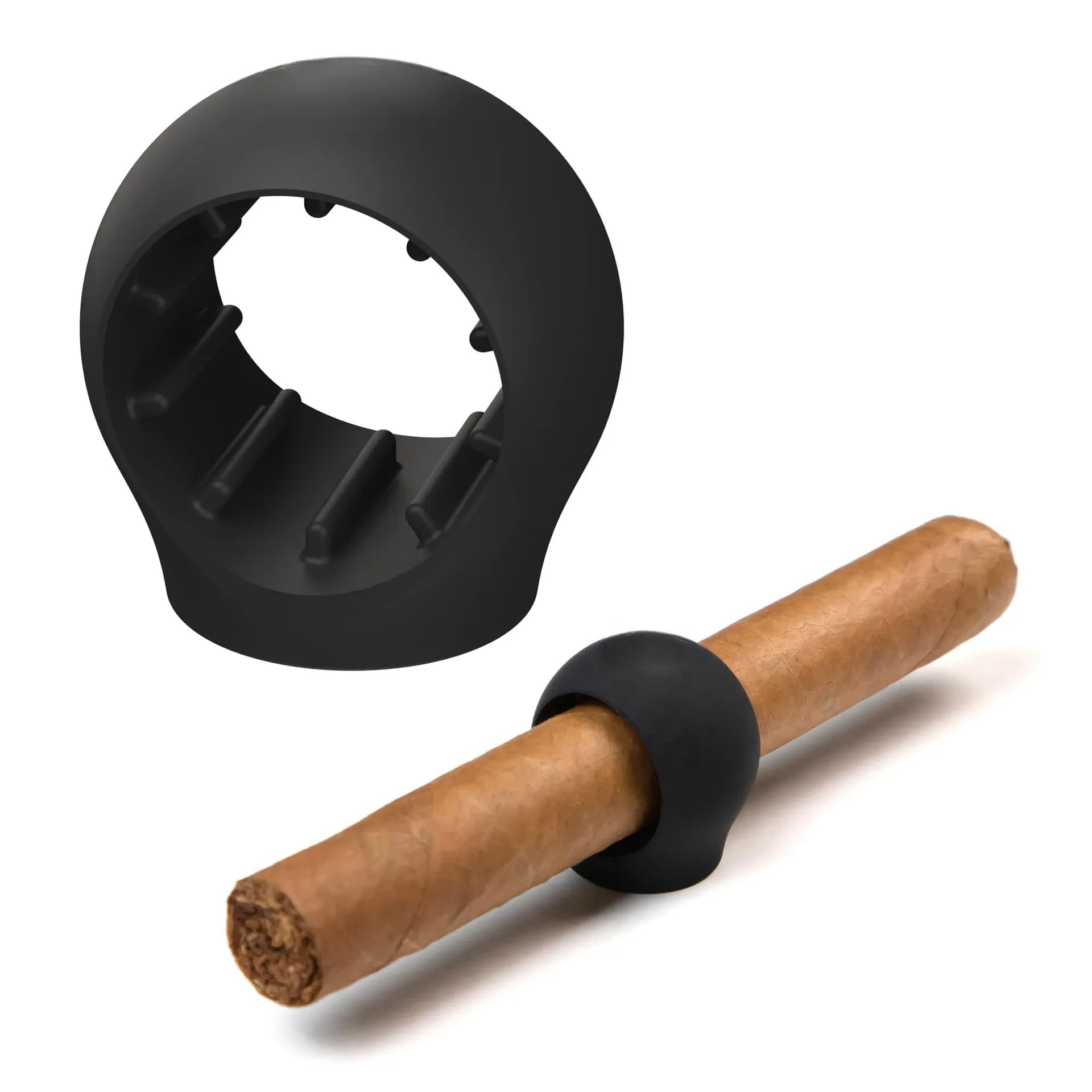 

Магнитный держатель для сигар, силиконовый держатель для сигар для гольф-кара, портативный силиконовый держатель для сигар, зажим для путешествий, инструмент для курения дымовой канавки