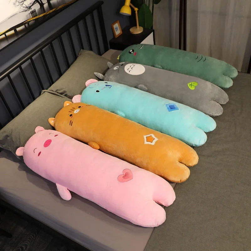 

Bean Bag Sofas Pillow Long Strip Cartoon Animal Cute Girl Leg Clamp Boyfriend Accompany You To Sleep on Bed Sofa Floor Sofa Ins