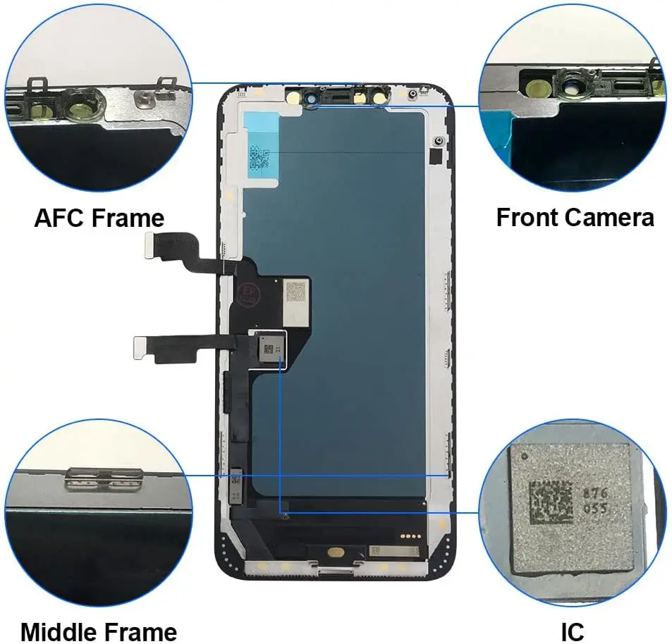 AAA+++ Pantalla For iphone XSMAX LCD Display Touch Screen Digitizer Assembly For iPhone XS Max LCD Replacement