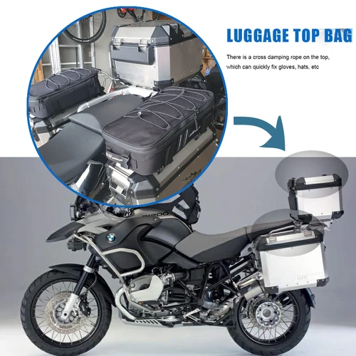 Imagen 2 del producto Nuevas bolsas superiores para motocicleta para BMW R 1200 1250 GS LC Adventure Top Box bolsas de alforjas bolsas de equipaje F650GS G310GS ADV impermeables