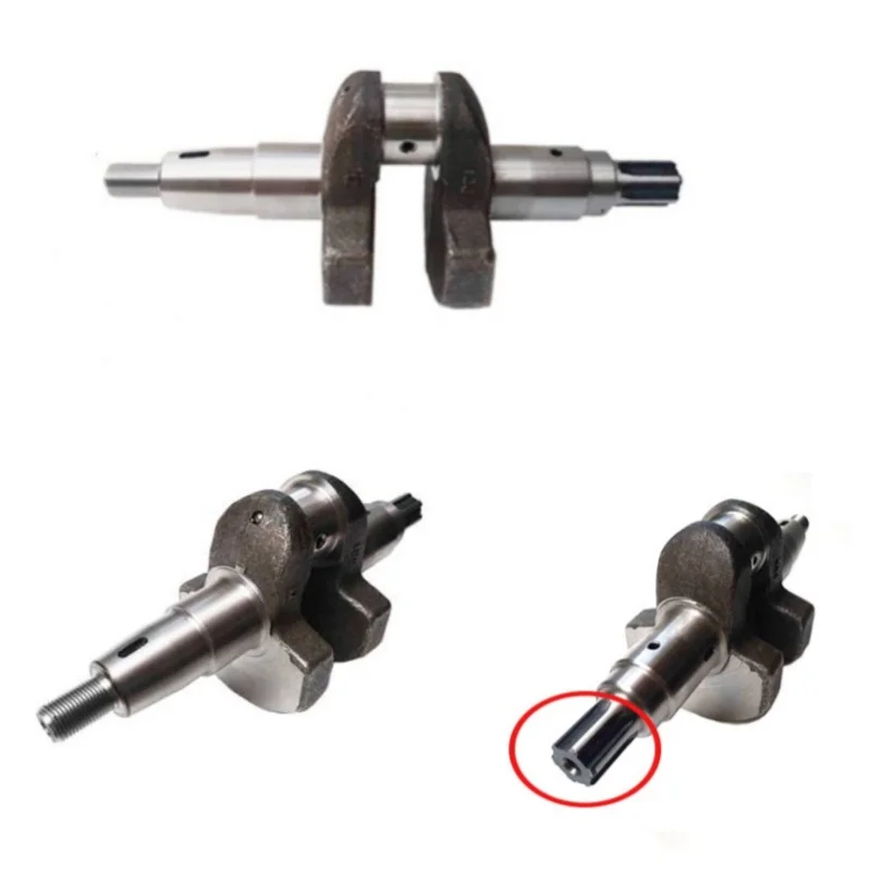 SPLINE CRANKS FIT SINGLE CYLINDER DIESEL ENGINE 170F 173F 178F 186F 188F 192F 195F SPLINE CRANKSHAFT PARTS CRANKSHAFT SPLINE