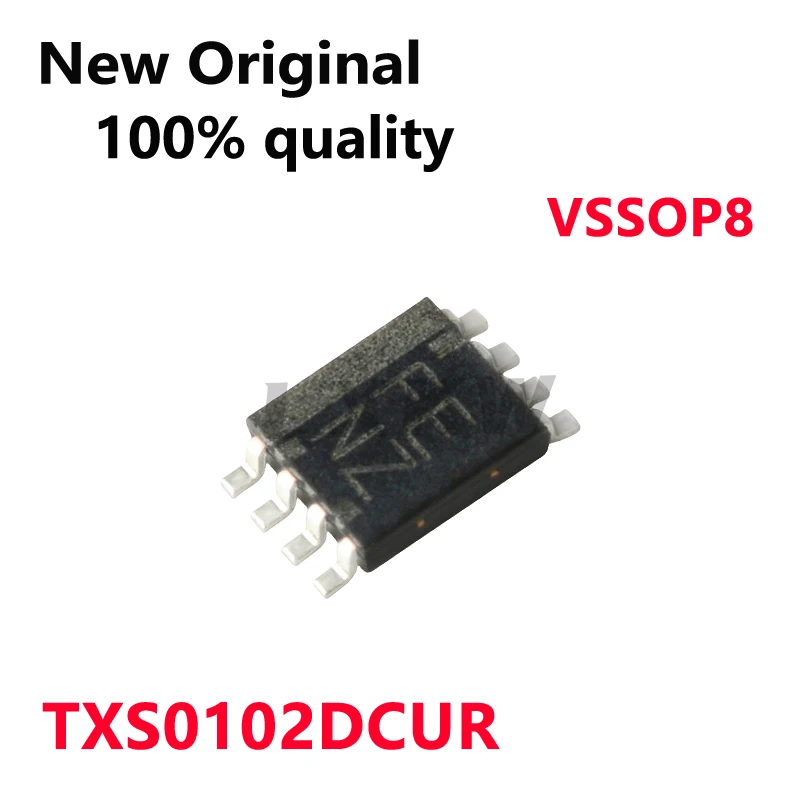 10/PCS New Original TXS0102DCUR VSSOP8 2-bit bidirectional voltage level converter chip In Stock