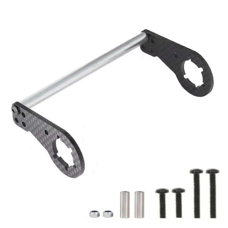 Carbon Fiber Shock Mount Bracket for Tamiya CW-01/Lunch Box - RC Car Upgrade Part