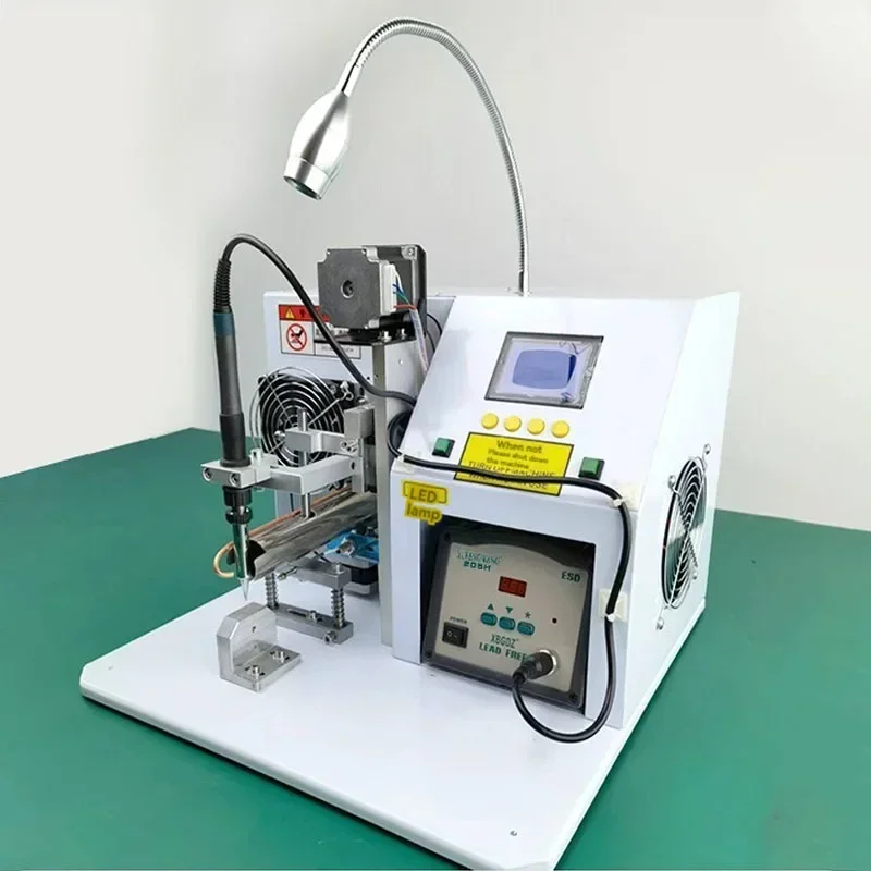 Semi automatic soldering machine USB data cable resistance aviation wire soldering machine