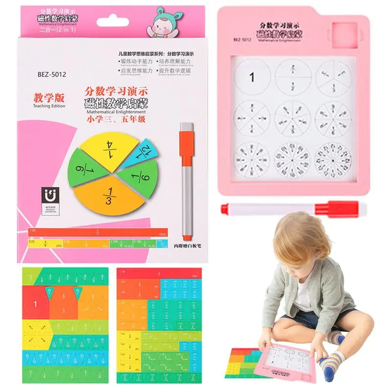 

Fraction Tiles Classroom Set Fractions Manipulatives Fraction Tiles Circles Portable Fractions Strips Fraction & Resources