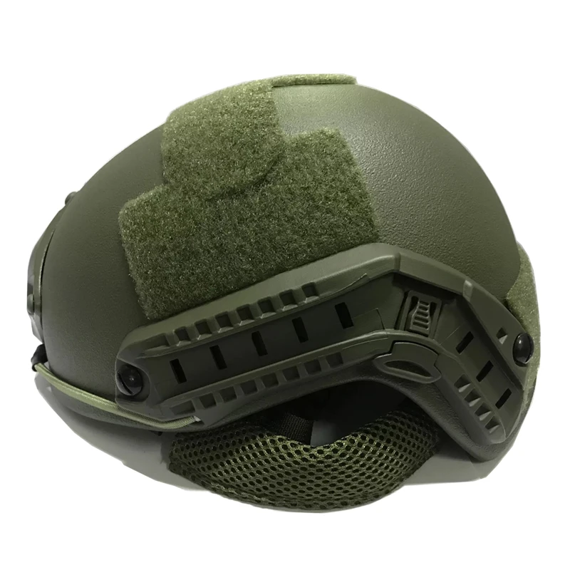 Ballistic ACH High Cut Tactical Helmet PE High Quality Ballistic Helmet NIJ IIIA FAST Wendy\'s Suspension Pad Ballistic Helmet