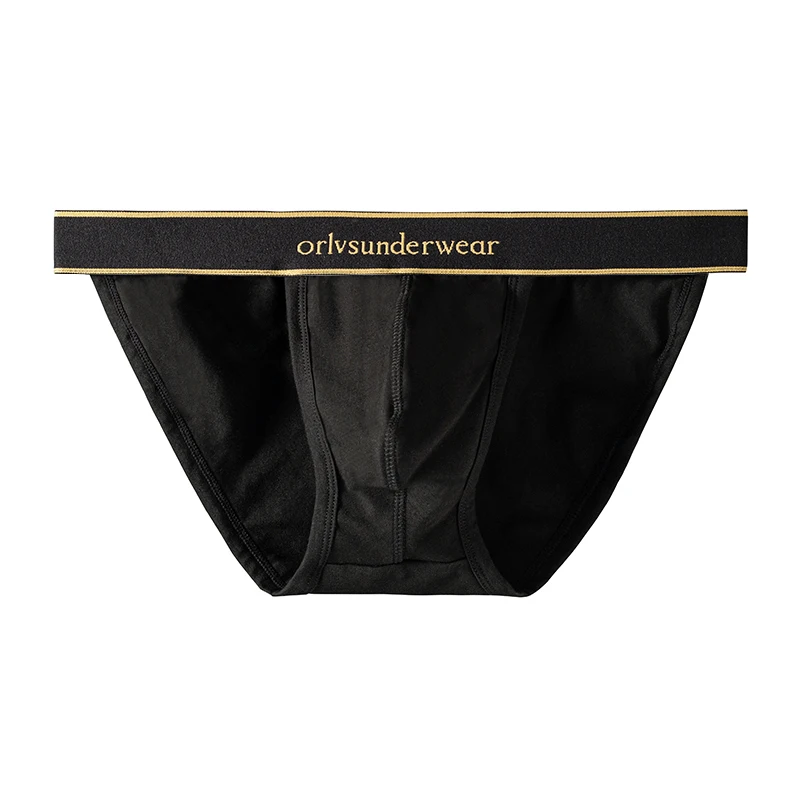 95% Cotton Comfortable and Breathable Underwear Men's Sexy Briefs with Contoured Pouch