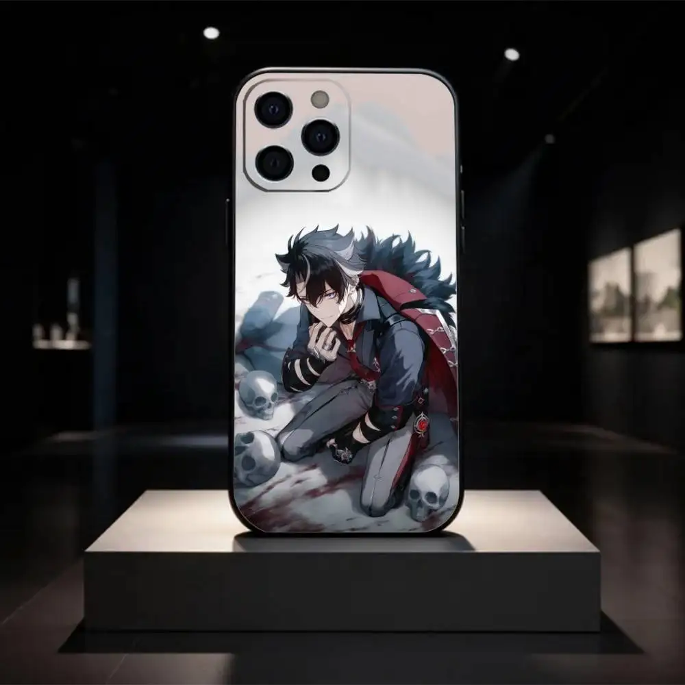 G-Genshin Impact Wriothesley  Phone Case Silicone Soft For IPhone 17 16 15 14 13 12 11 X XR Plus Pro Max Plus